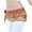 #081 Red, variant on Women's Sweet Bellydance Hip Scarf with Gold Coins Skirts Wrap Noisy, Yellow,Free Size