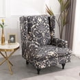 thumbnail image 3 of para sils con respaldo gruesas, sillón de a, sillón, sofá, funda estampada, decorativa, extraíble, antideslizante, , para con Patrón Yotijar funda de sofá, 3 of 10