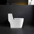 thumbnail image 2 of Altair T280 Savona 1.1 / 1.6 Gpf Dual Flush One Piece Elongated Toilet - White, 2 of 7