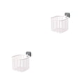 thumbnail image 3 of Portarrollos de papel higiénico Billuyoard 2piezas Blanco Gris, 3 of 6