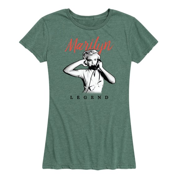 Marilyn Monroe - Legend - Women's Short Sleeve Graphic T-Shirt
