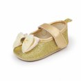 thumbnail image 2 of Yoyauz Baby Girl Mary Jane Shoes Anti Slip Rubber Sole Ballet Slippers Princess Dress Wedding Shoes Newborn Kids Shoes Toddler Shoes（0-12 Month）, 2 of 9
