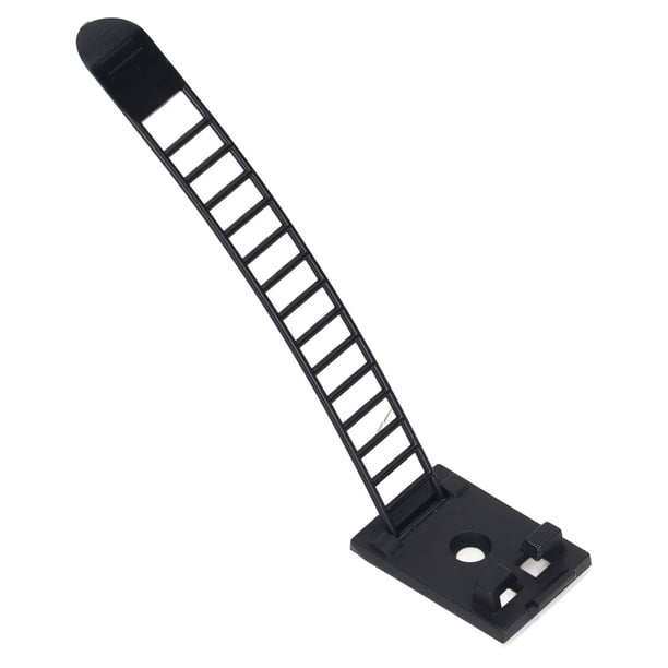 Clips autoadhesivos para gestión de cables Bling Bling 100 piezas de Clips de nailon organizador de cables