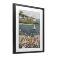 thumbnail image 2 of Stupell Industries Rustic Lodge Pink Meadow & Sailboats Black Framed Print Under Glass, 13 x 16, by Riley B, 2 of 8
