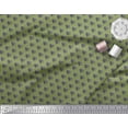 thumbnail image 3 of Soimoi Rayon Fabric Leaves,Duck & Floral Block Printed Craft Fabric by The Yard 42 Inch Wide, 3 of 3