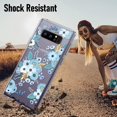 thumbnail image 6 of Case for Samsung Galaxy Note 8, Clear Floral Pattern Designed Shockproof Protective Phone Case, Thin Cover for Samsung Galaxy Note 8, 6 of 13