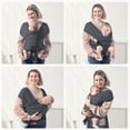 Momcozy Baby Wrap Carrier Slings for Toddlers Infant Newborn, up 50 lbs
