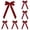 Wine*16, variant on Goodw7 Christmas Velvet Bows for Wreath Garland Tree Decor, Flocking Ribbon Ornaments with Gold Twist Ties, Soft Velvet Craft Supply for Holiday Wreath Garland