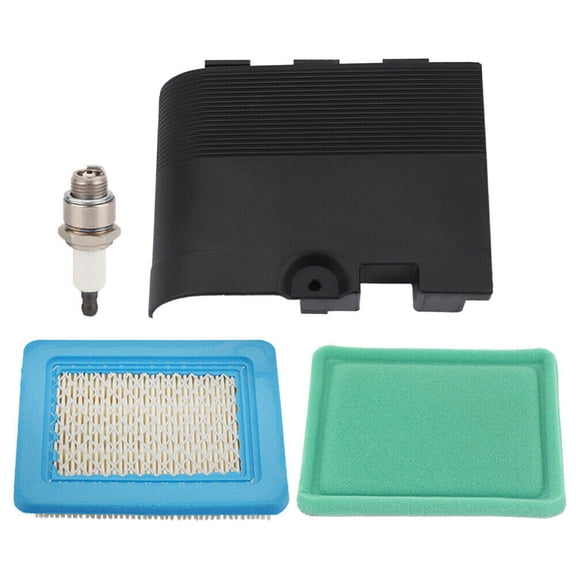 For BRIGGS & STRATTON 491588 491588S Air filter Pre Fuel filter Spark Plug New