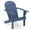 bleu, variante sur Costway Chaise Adirondack de Patio avec Siège Incliné, Dossier Haut et Larges Accoudoirs, Rouge