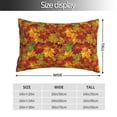 thumbnail image 2 of Balery Vintage maple leaf autumn Funda de Cojín Estampada, Regalos para Mujeres, Regalos de Amor para Ella, Regalos para Novia o Esposa, Funda de Almohada-16"x24", 2 of 6