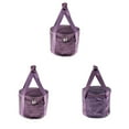 thumbnail image 1 of 3 piezas de 8- bolsa de transporte para cuenco , acolchada para cuenco , impermeable - púrpura shamjiam Crystal Singing Bowl Case, 1 of 9