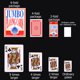 thumbnail image 5 of Jumbo Playing Cards 11 X 8.3Inches Juego De Cartas Doble Cara Cartas De Juego Gigantes Regulares 5 Decoración De Fiesta De Póquer De Gran Tamaño Prop Para Adultos Juegos Para Niños 4 Piezas 9Times Scienceny FN002111-00, 5 of 6