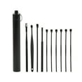 thumbnail image 1 of Kit de Limpieza de Oídos Único Bargains, Seguro y Efectivo, Herramienta de Eliminación de Cerumen de Acero Inoxidable Negra, 10 Pcs, 1 of 6