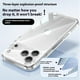 thumbnail image 3 of For iPhone 17 Pro Max Case Air Cushion TPU + Glass Back Shockproof Phone Cover, 3 of 5