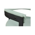 thumbnail image 4 of Meridian Furniture Romeo Mint Green Vegan Leather Dining Chair (Set of 2), 4 of 8