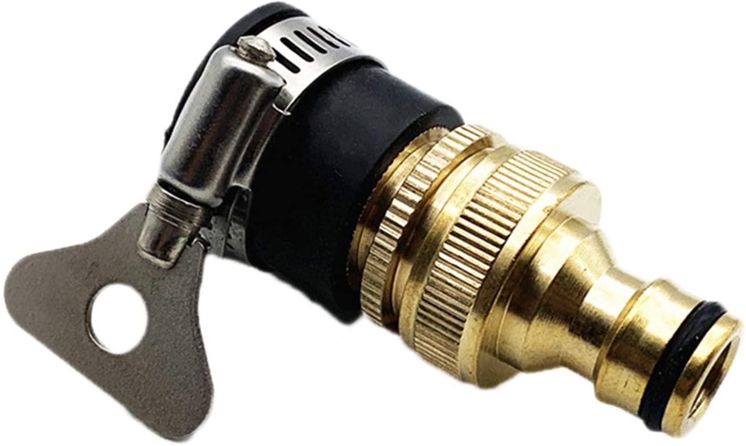 Bmatwk 3in1 Garden Hose Quick Connect Garden Hose Fittings Solid