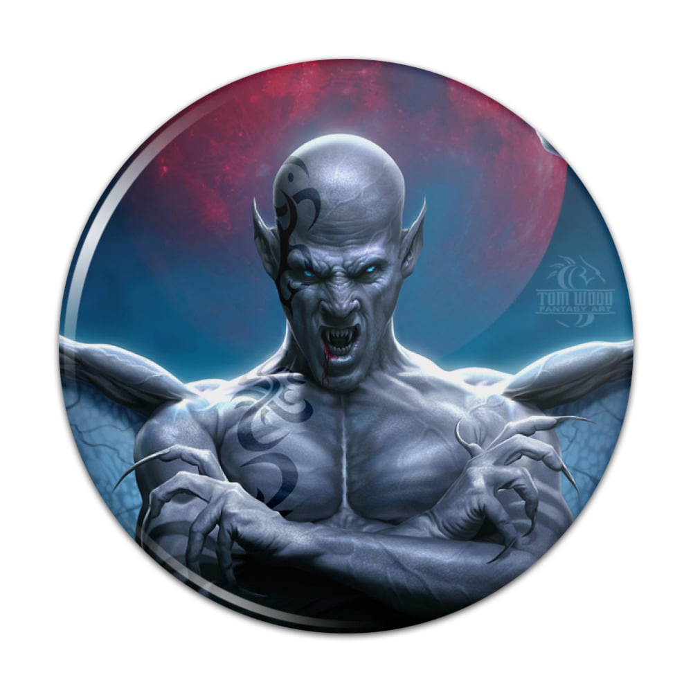 Undead Skeleton Knight Warrior Fantasy Pinback Button Pin Badge 