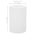 thumbnail image 4 of Shisuyan Glass Lamp Shade Lamp Cover Cylinder Lampshade Home Glass Shade Replacement, 4 of 8
