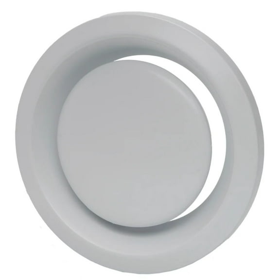 Soler And Palau Boc100 4"/100Mm Metal Circular Adjustable Interior Air Valve - White