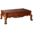 thumbnail image 1 of ACME Dresden Cherry Oak Coffee Table, 1 of 5