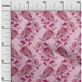 thumbnail image 1 of oneOone Cotton Poplin Fabric Leaves|Floral & Paisley Block Print Fabric BTY 42 Inch Wide, 1 of 4