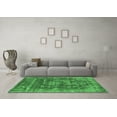 thumbnail image 3 of Ahgly Company Indoor Rectangle Oriental Emerald Green Industrial Area Rugs, 5' x 8', 3 of 4