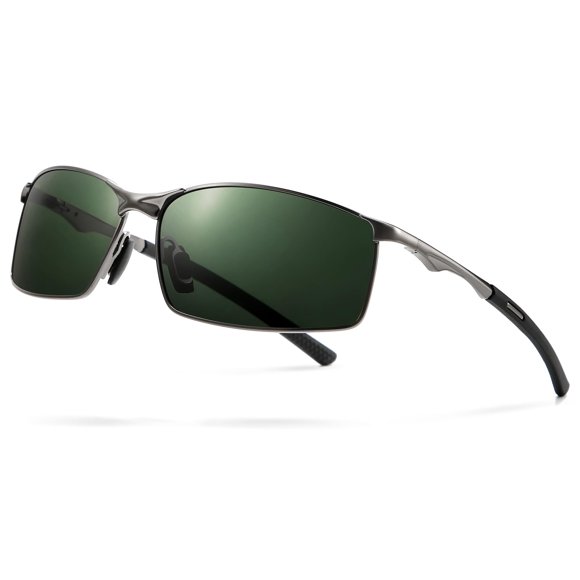 Gafas de Sol Polarizadas SUNGAIT SGT559-QMLV de Metal en Gunmetal