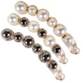thumbnail image 1 of Miangastore 3 Pcs Pinces Banane Porte-Queue Pince Queue Accessoires Cheveux pour Femmes, 1 of 9
