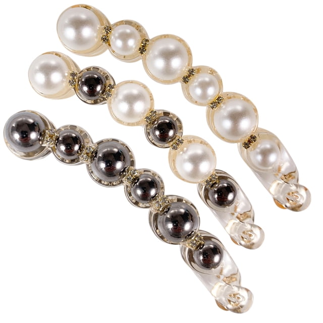 Miangastore 3 Pcs Pinces Banane Porte-Queue Pince Queue Accessoires Cheveux pour Femmes