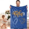 thumbnail image 5 of Blanket Clear Breathable Polyester Printing Bright Color Machine Washable Father's Day Gift BL331‑2 120x150cm, 5 of 5
