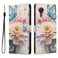 thumbnail image 1 of FOXDOCK Funda Tipo Cartera para Samsung Galaxy X Cover 5 con Soporte y Correa – Diseño de Patrones Lindos, 1 of 6