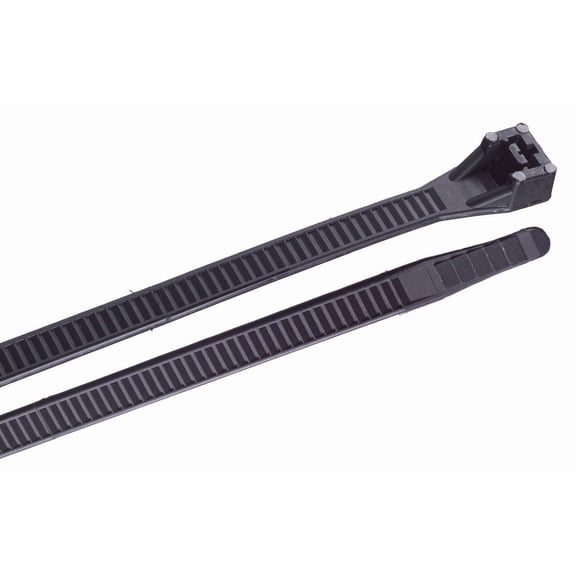 GB Gardner Bender 45-518UVBN 18" Black Nylon Heavy Duty Tie Pack 10 Count