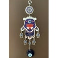 thumbnail image 3 of New Turkish Blue Evil Eye Hamsa Hand Wall Decor Hanging Amulet Blessing Gift CL7, 3 of 3