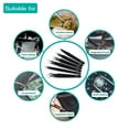 thumbnail image 4 of ESD Anti-Static Stainless Steel Tweezers Precision Maintenance Industrial Repair Curved Tool Home Working Model Making Hand Tool Option 3, 4 of 6