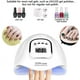 thumbnail image 5 of RV Lámpara de uñas LED UV de 150 W, lámpara de esmalte de gel profesional para secador de uñas con 4 configuraciones de temporizador, secador de uñas de gel LED con sensor automático, pantalla LCD Sailing  Electrónica, 5 of 5