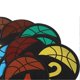thumbnail image 3 of Flat Cones, Numbered Floor Markers, Floor Marker Set, Football, Basketball, Sports, Speed, Agility, Training, Numbers 1-10, 3 of 4