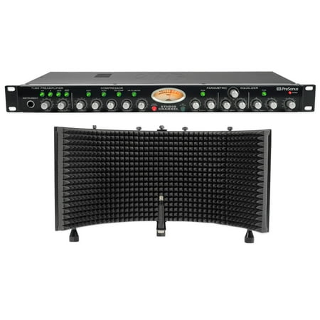 Presonus Studio Channel Recording Vacuum Tube Mic Preamp Strip+Isolation Shield