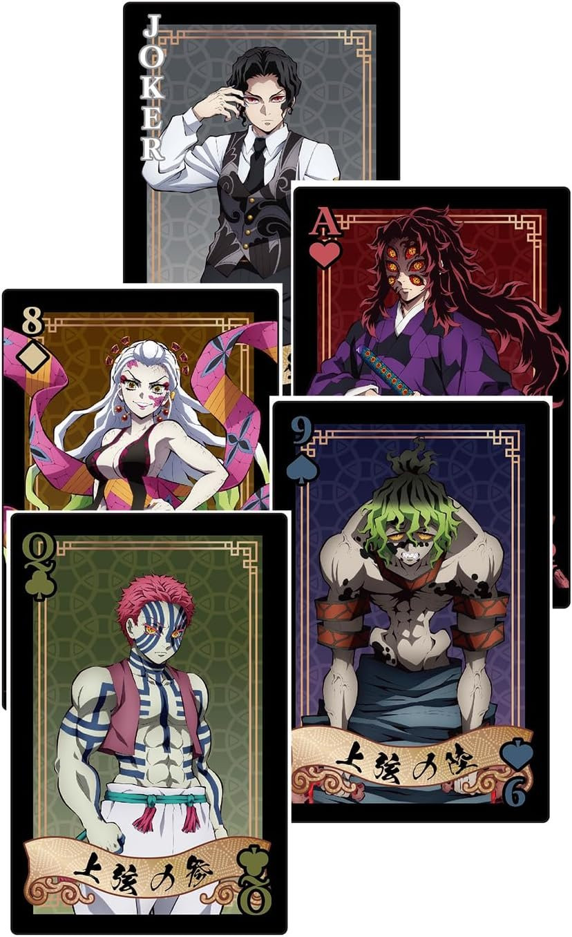 Great Eastern Entertainment Demon Slayer Kimetsu no Yaiba S4: Demons Group Playing Cards