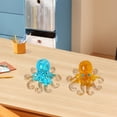 thumbnail image 2 of Guardoinrt AssortedColor Restaurant Ambiance Centerpiece Sea Sturdy Oceanic Colorful Crystal Masterpiece Resin Octopu Statue type+4, 2 of 6