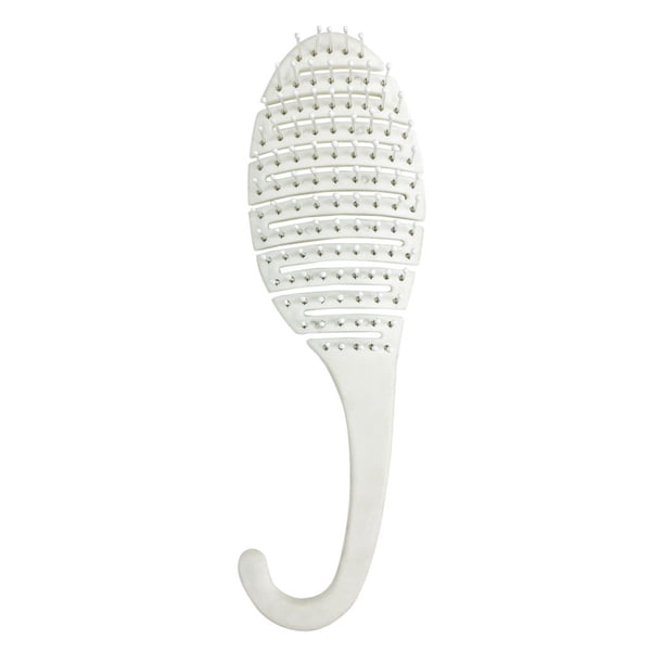 Soidarity Cepillo para el cabello para el cuero cabelludo, accesorios de aseo, herramientas de estilismo, suministro de modelado de belleza Cuidado del cabello Blanco