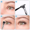 thumbnail image 4 of Folding Angle Eyelash Brush, Soft Polyester Eyelash Separator Tool 2 Pcs Reusable Fan Shaped Mascara Brush for Upper Lower Eye Lash Makeup Cosmetic Tools, 4 of 7