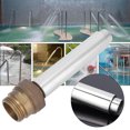thumbnail image 3 of Stainless Steel Fountain Sprinkler Swimming Pool Spa Sprayer Water Nozzle Male Thread G1in, 3 of 6