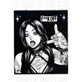 thumbnail image 2 of LAS CHICAS MALAS SABEN MEJOR Chica desafiante, camiseta TATTOO, sudadera con capucha, sudadera, regalo para ella, para él, para mujer, conjuntos de verano, estilo, ropa de calle, top, camisetas con gr, 2 of 7