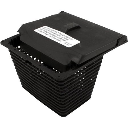 Jacuzzi 43-0785-11-R Skimmer Basket with Weir - Black