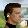 thumbnail image 5 of Xqxayjr under $5 Bluetooth Clip Earphones, Bluetooth Clip Earphones, 5.3 Wireless Mini Sports Earphones, Long Battery Life Clip On Earphones, Sweatproof Wireless Earbuds, 5 of 6
