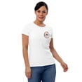 thumbnail image 2 of Happy Valentine's Dragons Women's short sleeve t-shirt (White, M), 2 of 4