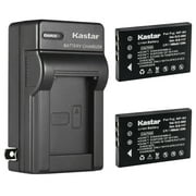 Kastar 2-Pack Battery and AC Wall Charger Replacement for CAS101 (NP60), CREATIVE Introduces Enhanced DiVi CAM 428 Mini Digital Camcorder / CREATIVE Vado HD Camera MP3