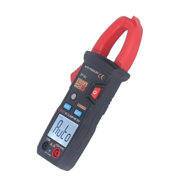 Pinza Amperimétrica Digital, Multímetro De Pinza NCV Portátil De Amplia Utilidad Amplio Rango De Prueba Alta Precisión Para Corriente CA