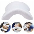thumbnail image 3 of Almohada multifuncional de espuma viscoelástica Almohada de espuma para el cuello Almohada para el cuello en forma de U, cojín para dormir de rebote lento Almohada de rebote de seda de hielo para pro, 3 of 5